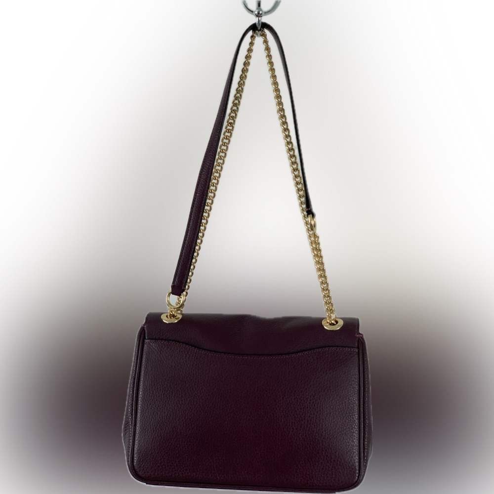 Coach Klare Nwt $450 Boysenberry Burgundy and Red Women's Bag - Picture 3 of 11